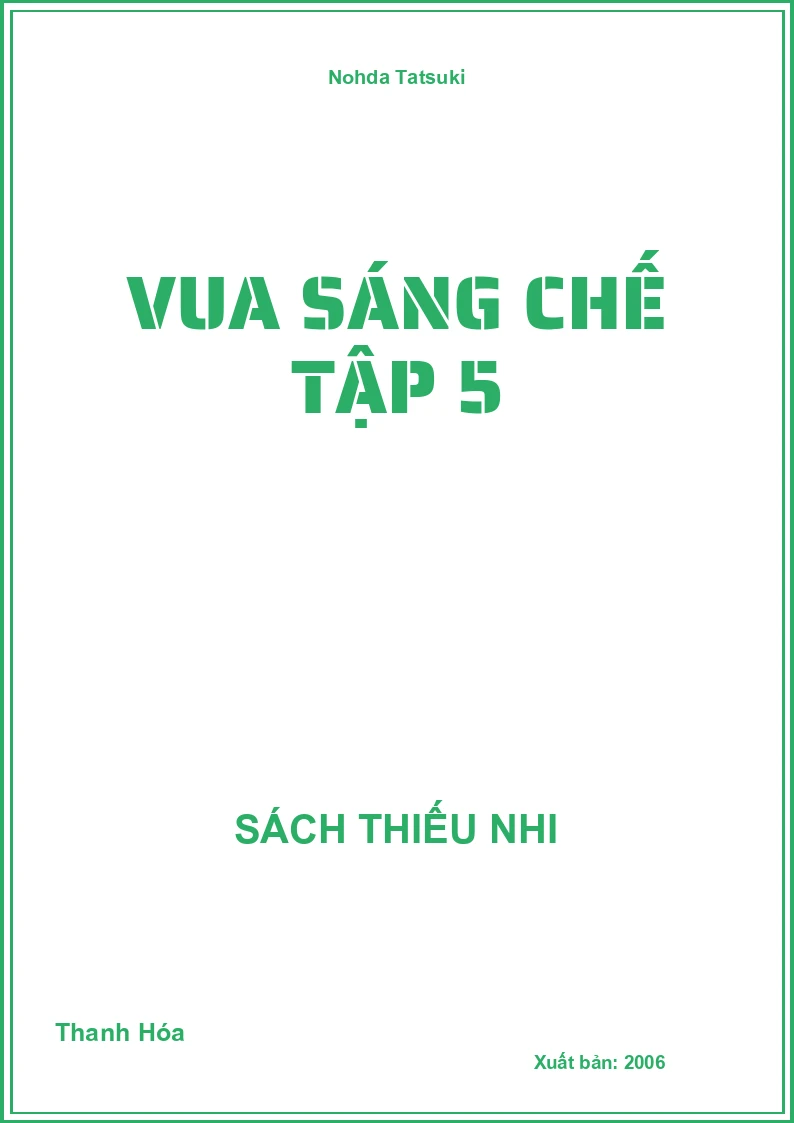 Vua Sáng Chế Tập 5