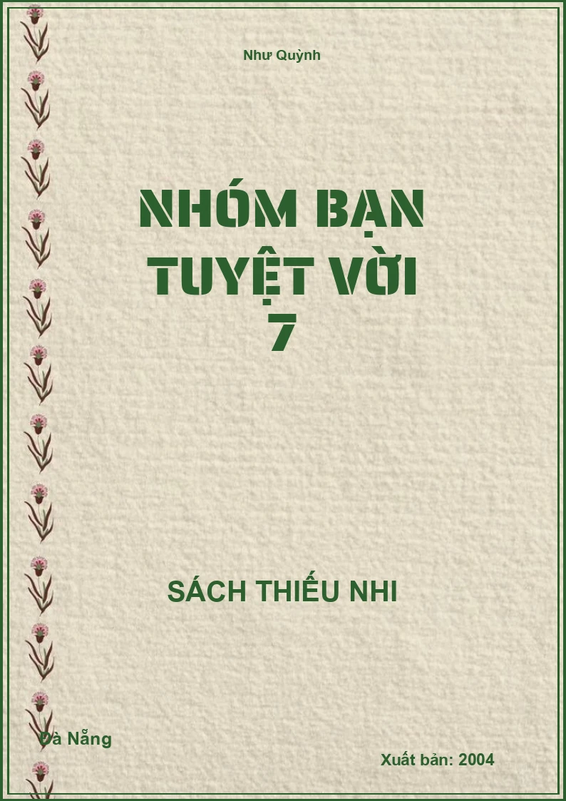 Nhóm Bạn Tuyệt Vời 7
