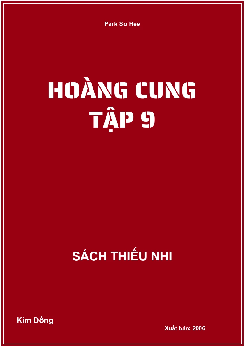 Hoàng Cung Tập 9