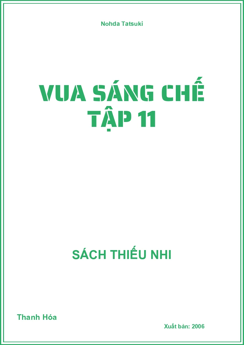 Vua Sáng Chế Tập 11