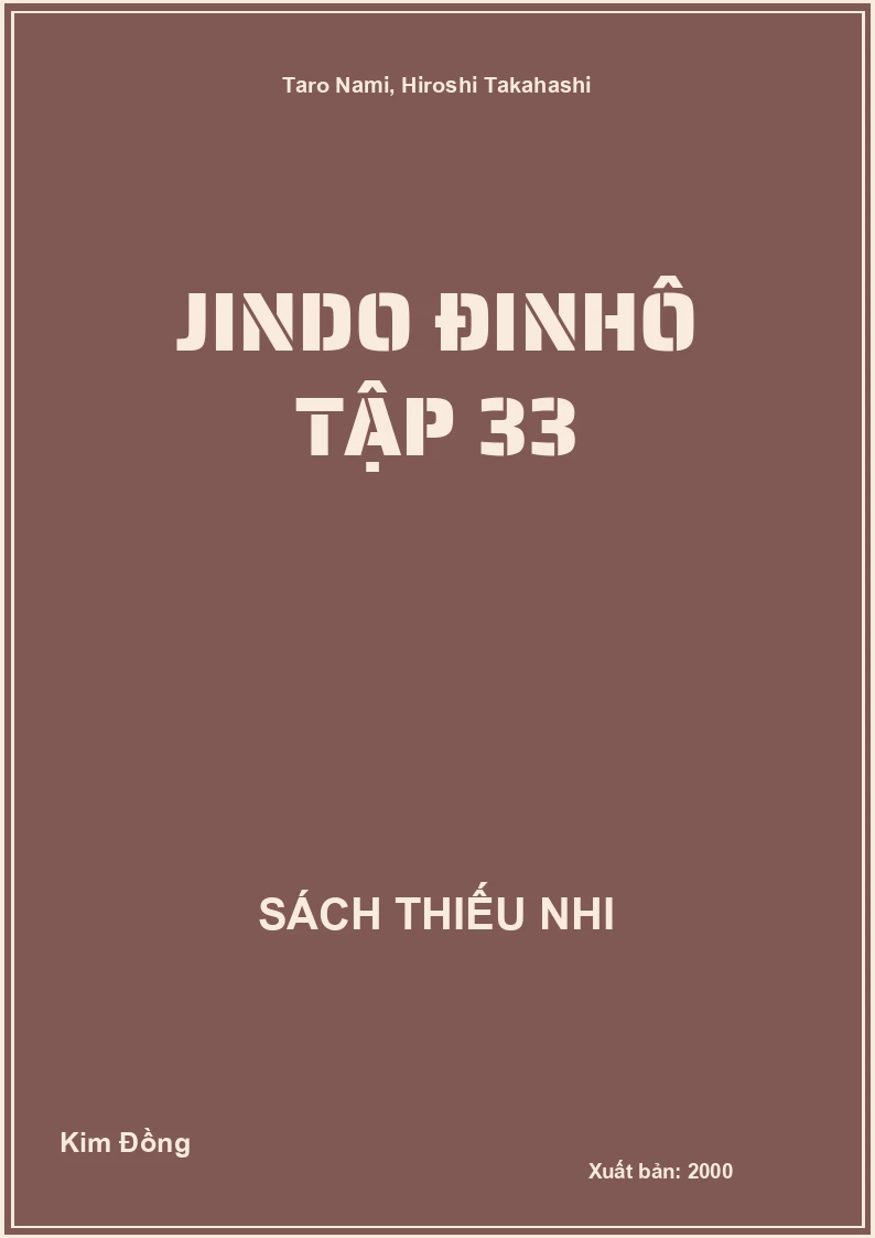 Jindo đinhô tập 33