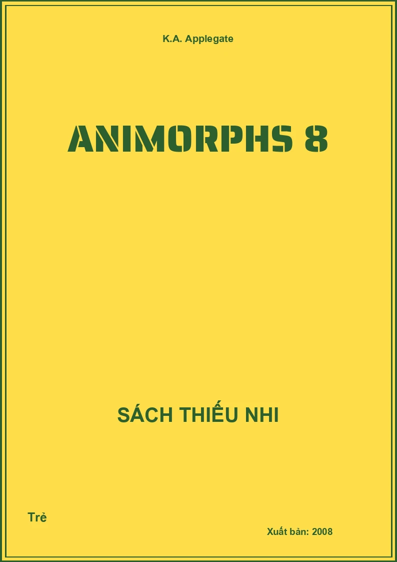 Animorphs 8