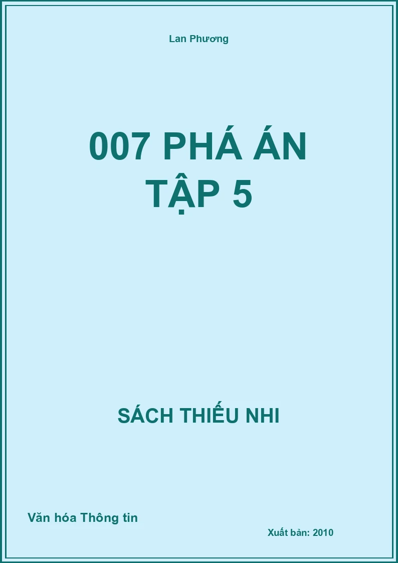 007 Phá Án Tập 5