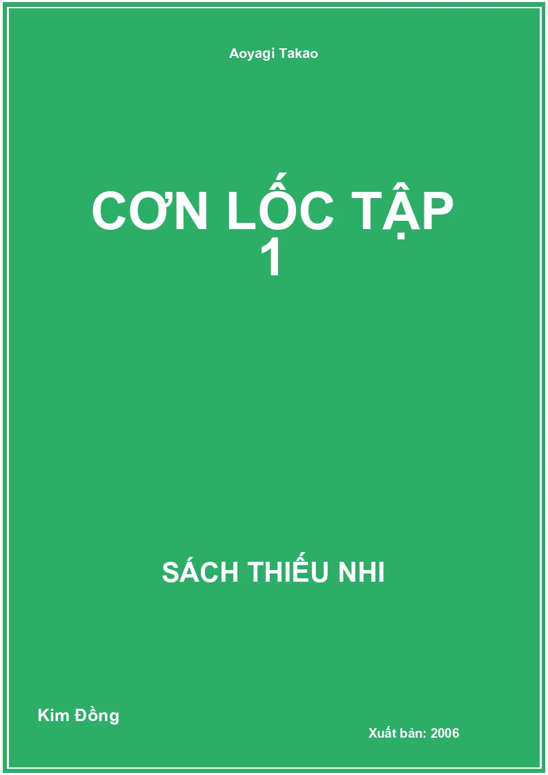 Cơn Lốc Tập 1
