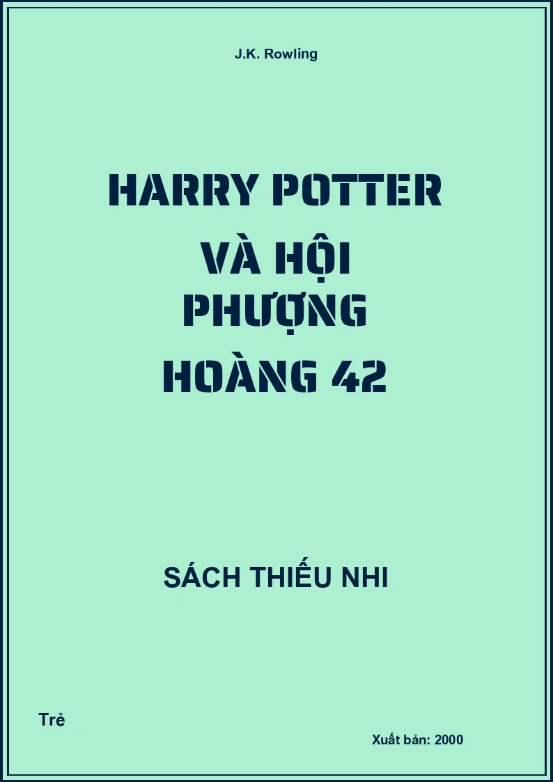 Harry Potter Và Hội Phượng Hoàng 42