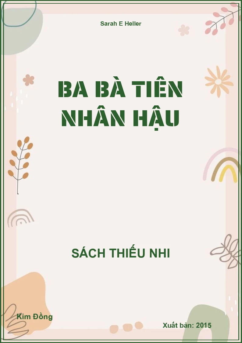 Ba bà tiên nhân hậu