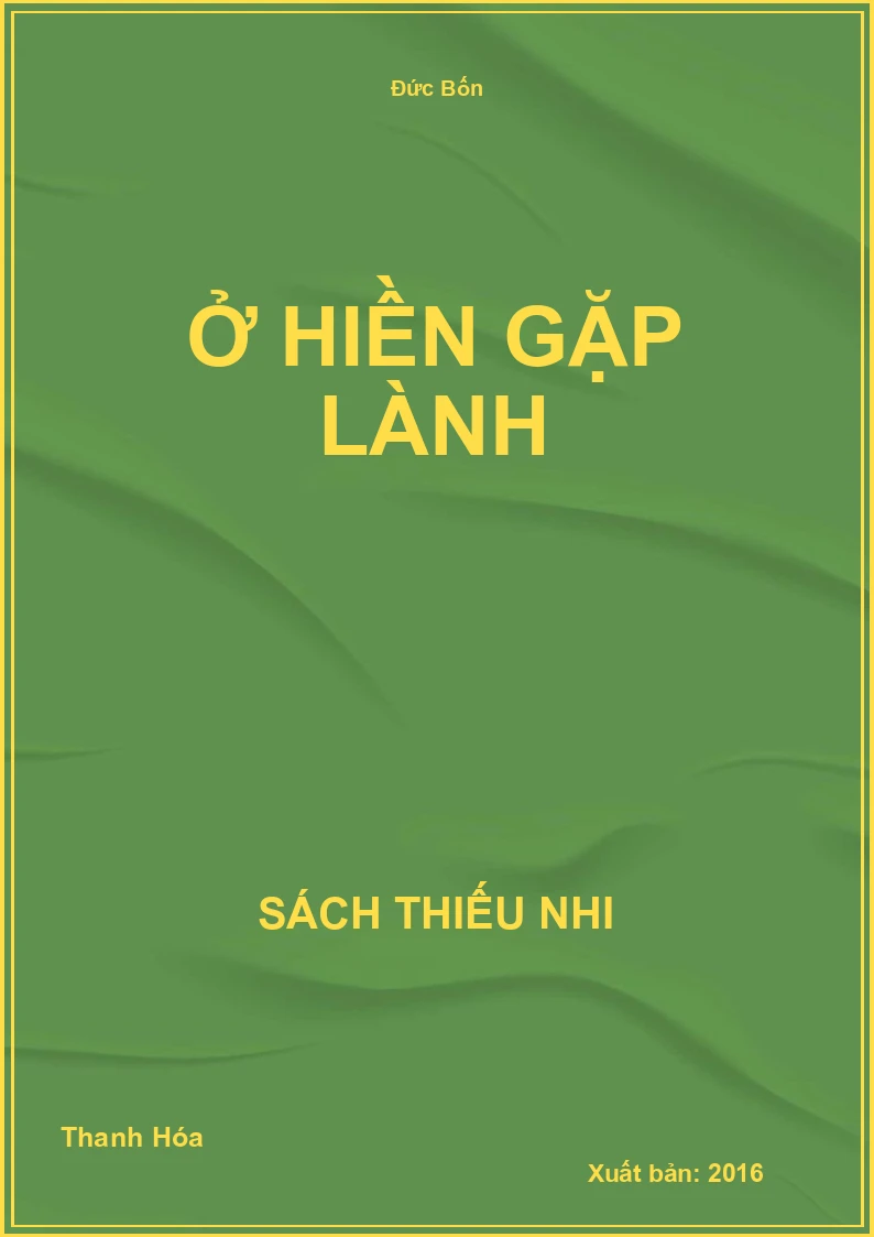 Ở Hiền Gặp Lành