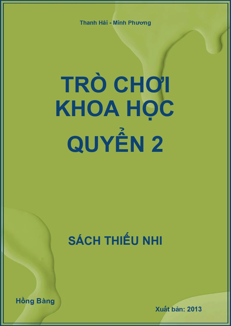 Trò chơi khoa học quyển 2