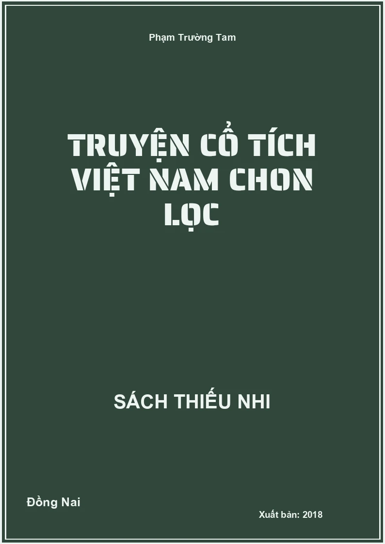 Truyện Cổ Tích Việt Nam Chon Lọc