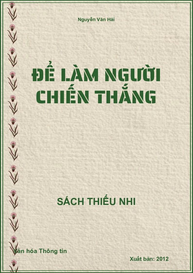 Để Làm Người Chiến Thắng