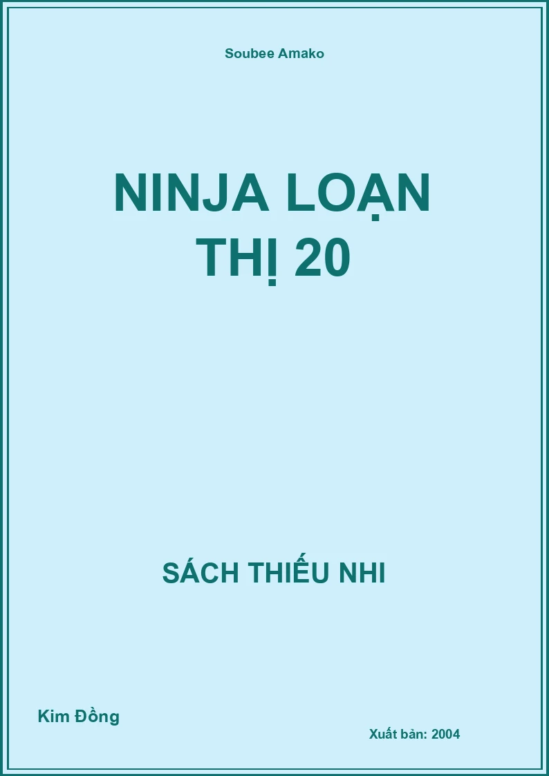 Ninja Loạn Thị 20