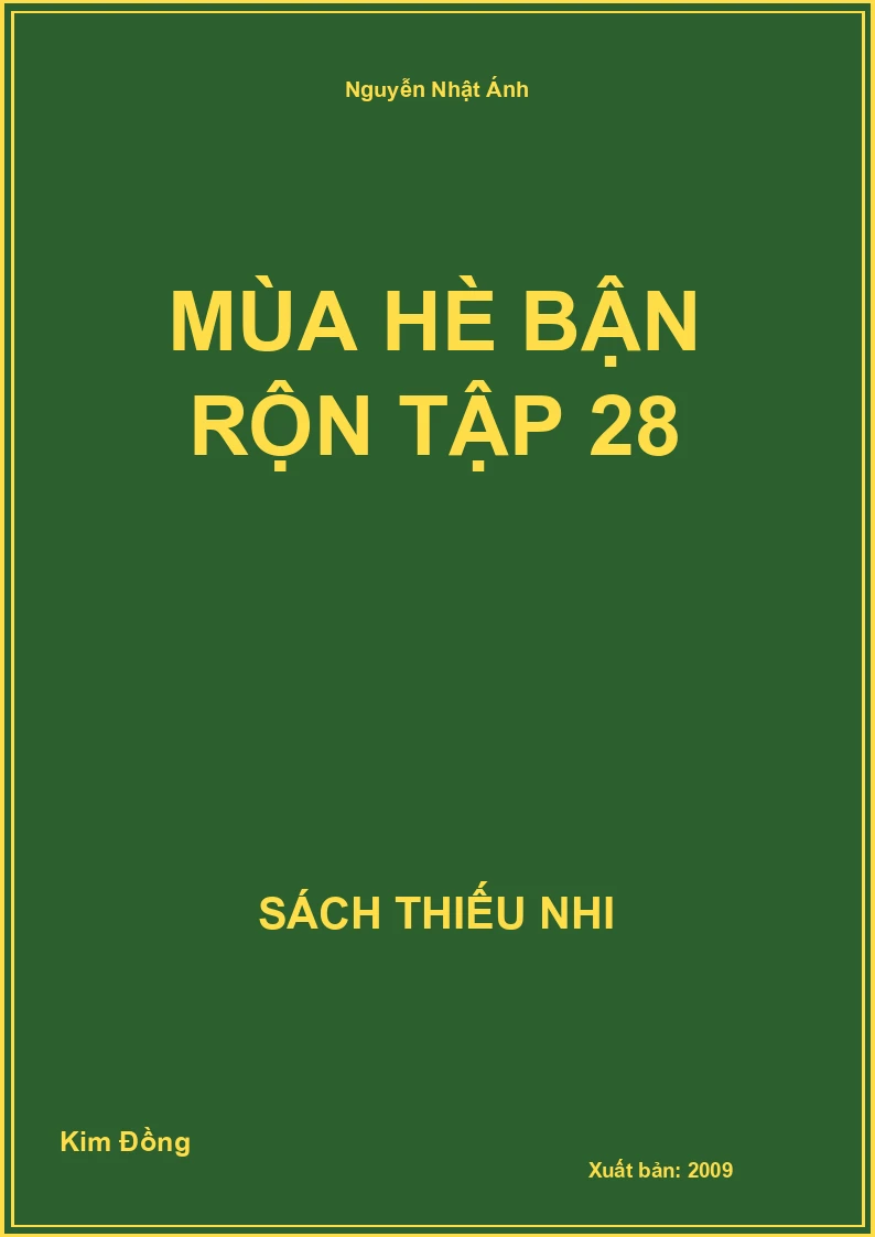 Mùa Hè Bận Rộn Tập 28