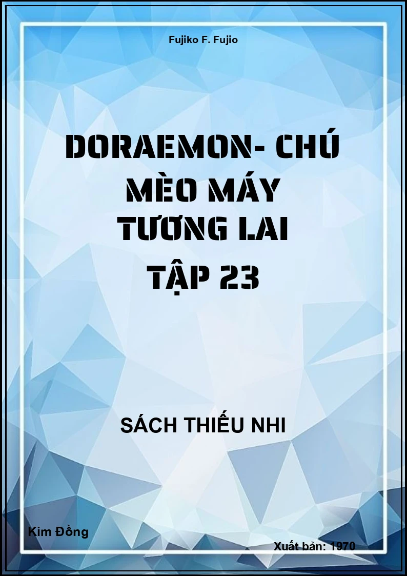 Doraemon- Chú Mèo Máy Tương Lai Tập 23