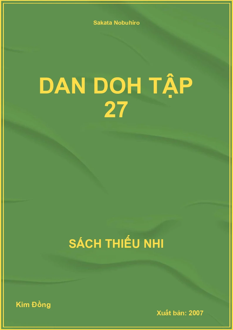 Dan Doh Tập 27