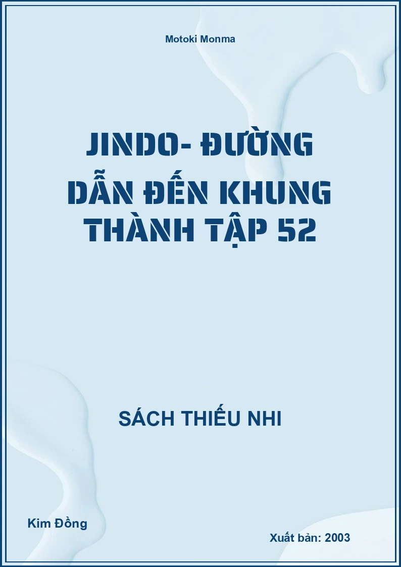 Jindo- đường dẫn đến khung thành tập 52