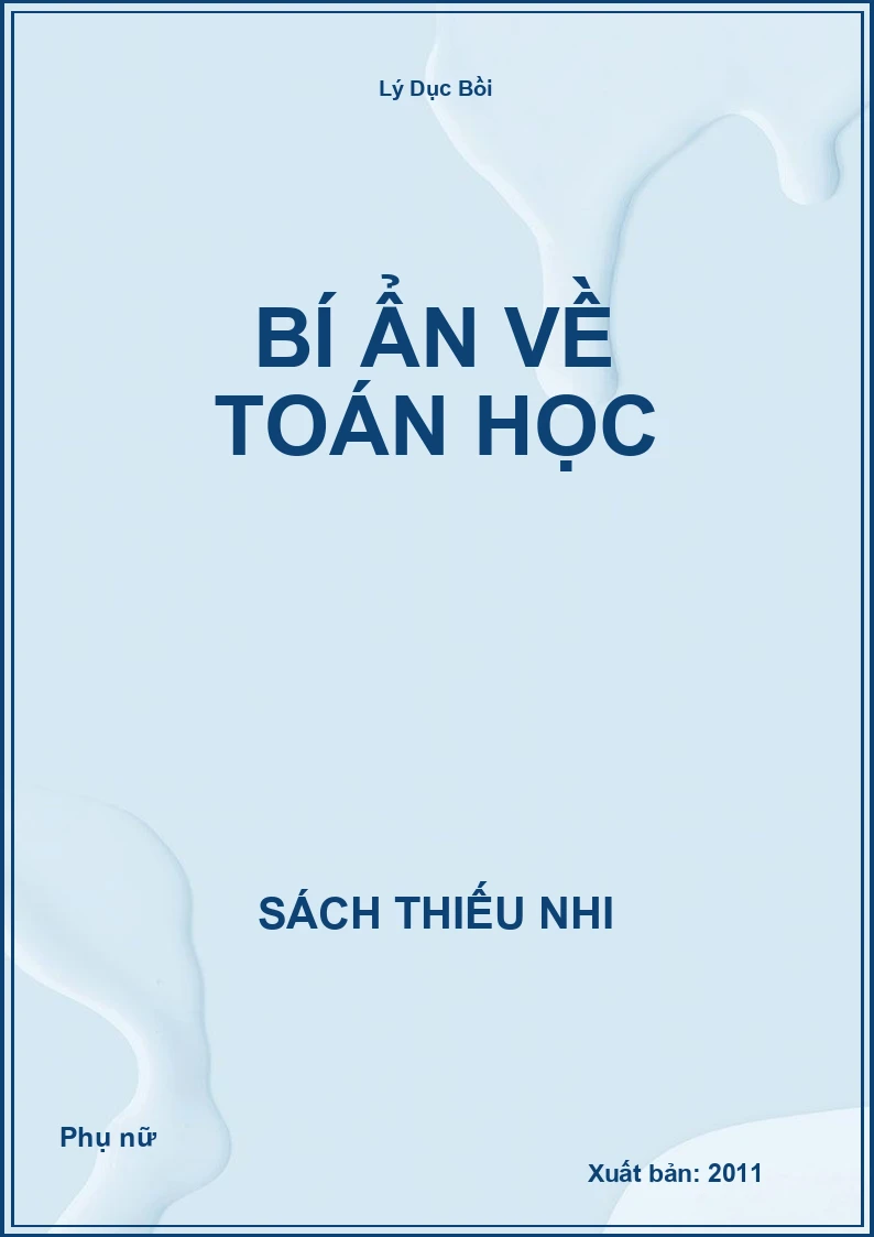 Bí ẩn Về Toán Học