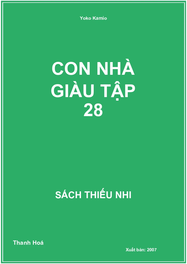 Con Nhà Giàu Tập 28