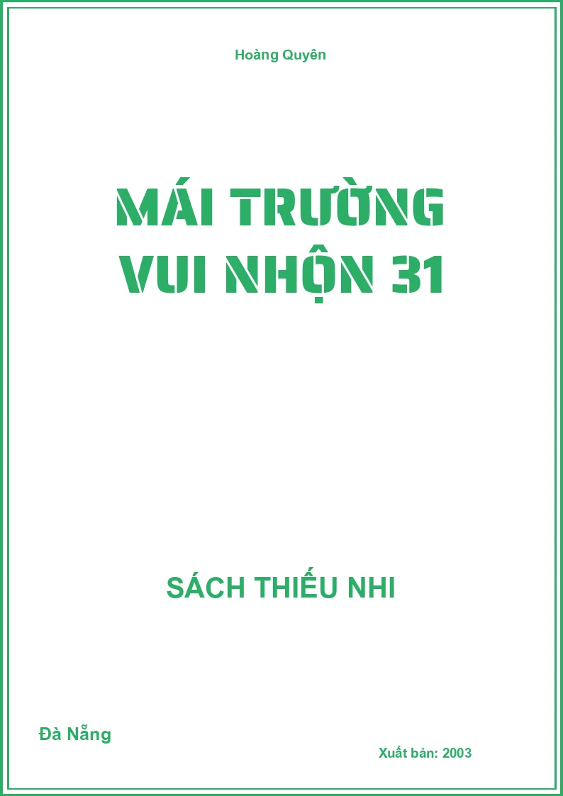 Mái Trường Vui Nhộn 31
