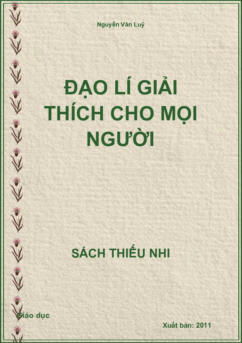 Đạo Lí Giải Thích Cho Mọi Người
