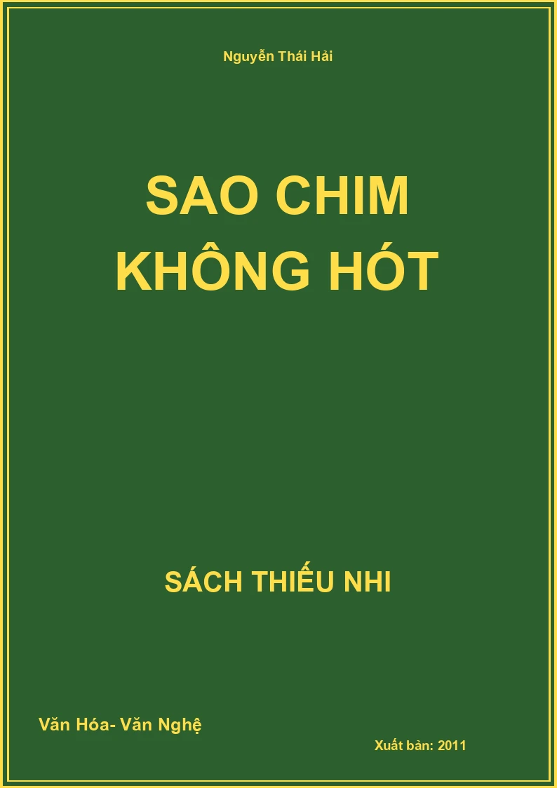 Sao Chim Không Hót