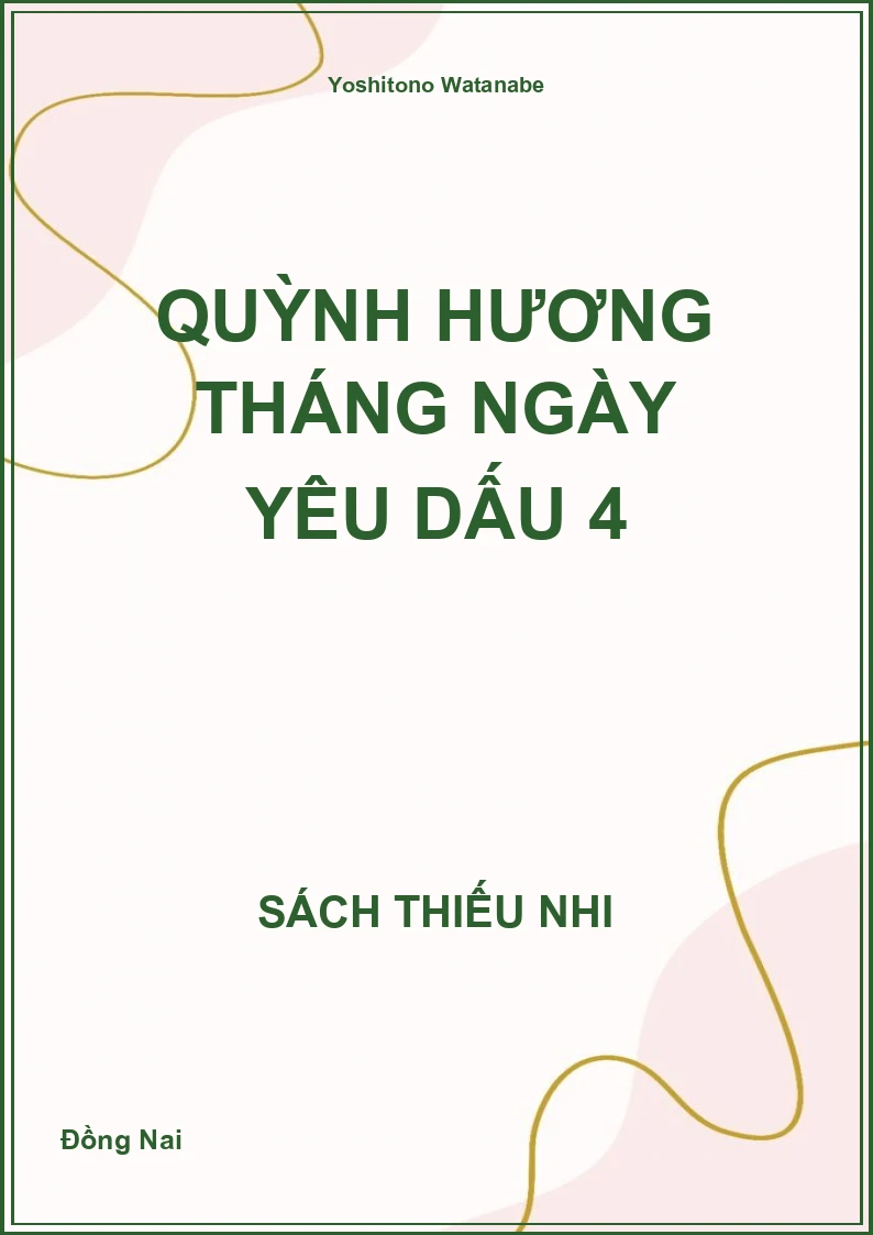Quỳnh Hương Tháng Ngày Yêu Dấu 4
