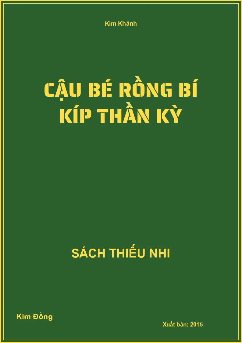 Cậu bé rồng bí kíp thần kỳ