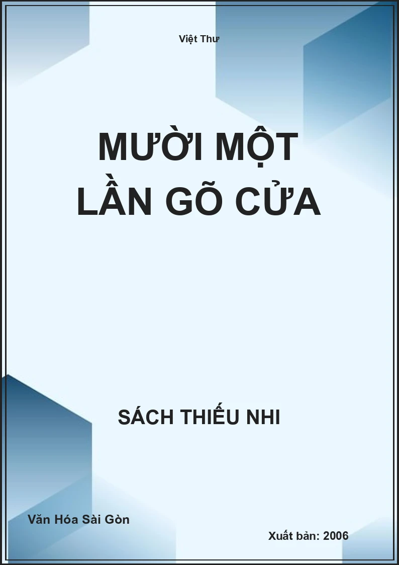 Mười Một Lần Gõ Cửa
