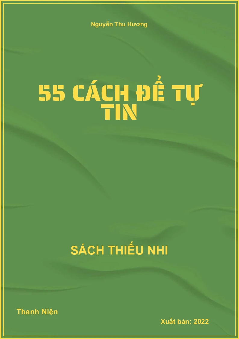 55 cách để tự tin
