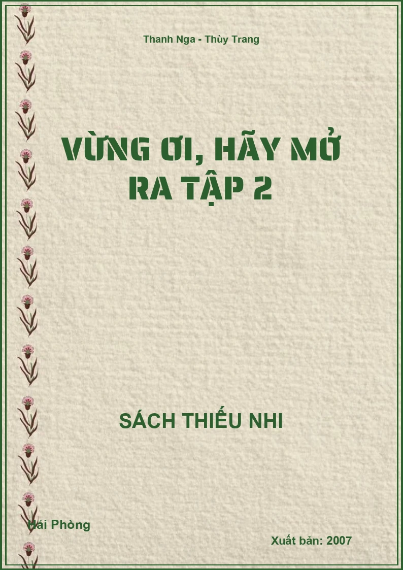 Vừng Ơi, Hãy Mở Ra Tập 2