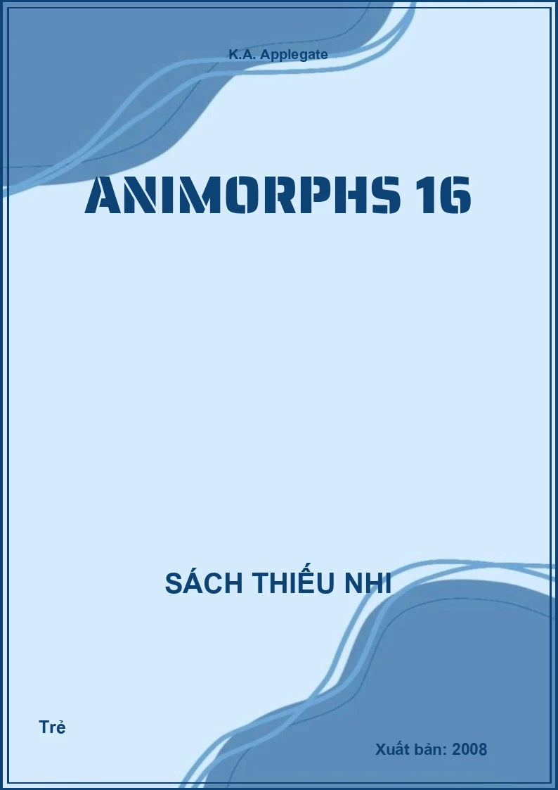 Animorphs 16