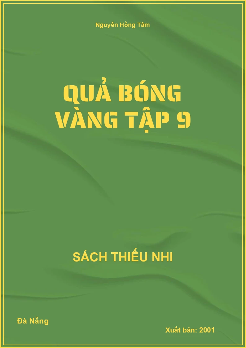 Quả Bóng Vàng Tập 9
