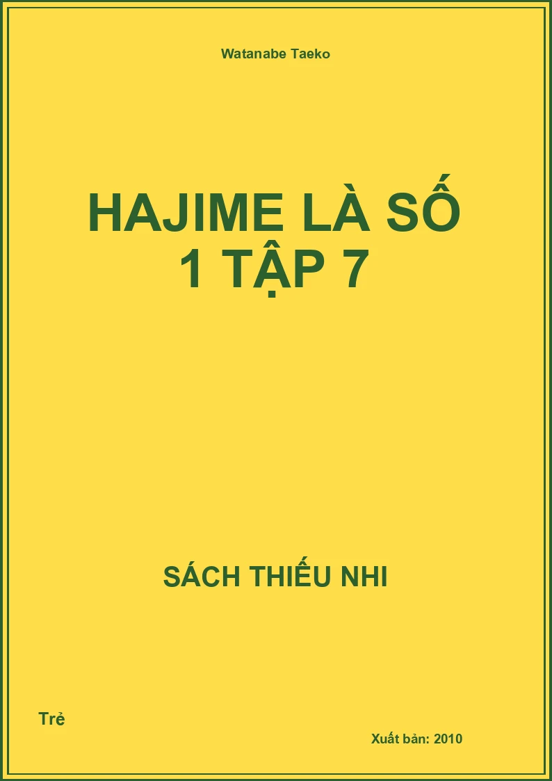 Hajime Là Số 1 Tập 7