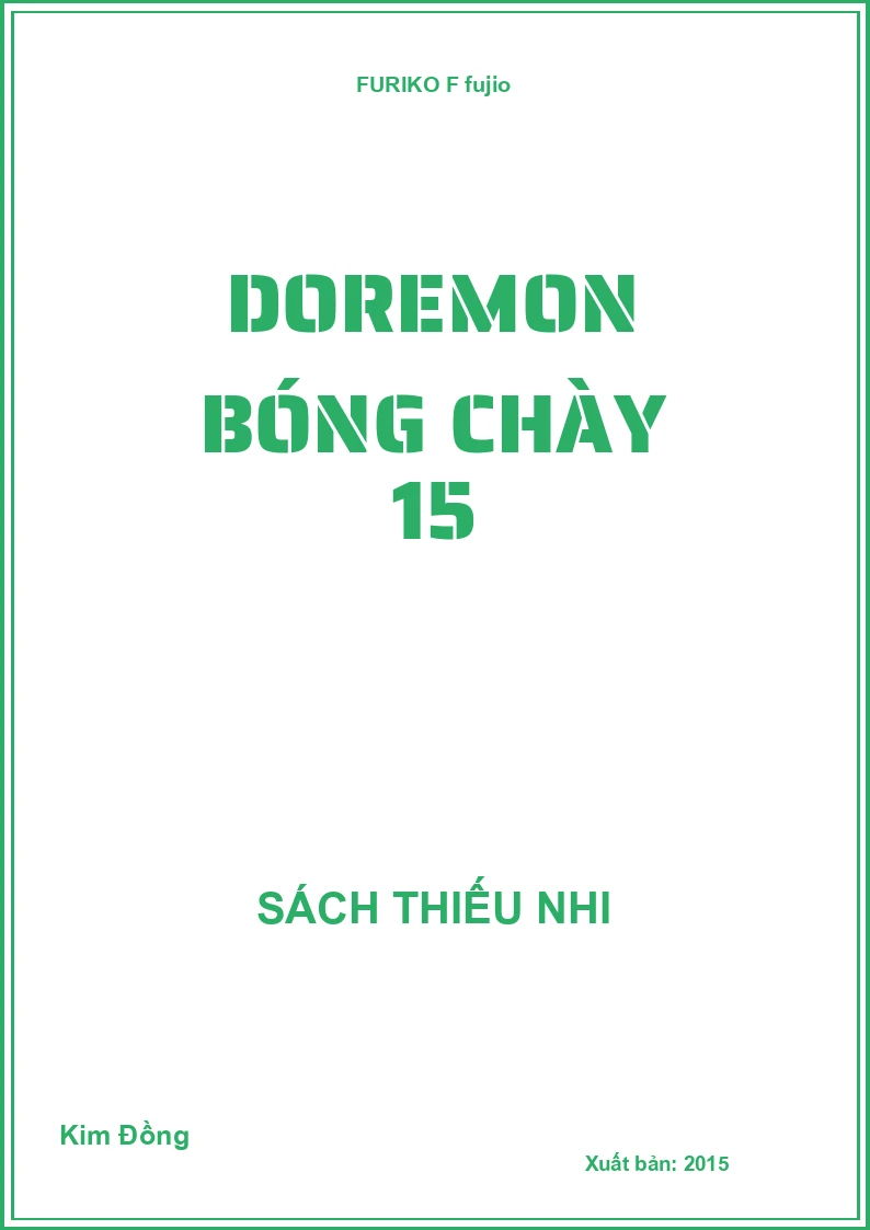 Doraemon Bóng Chày 15