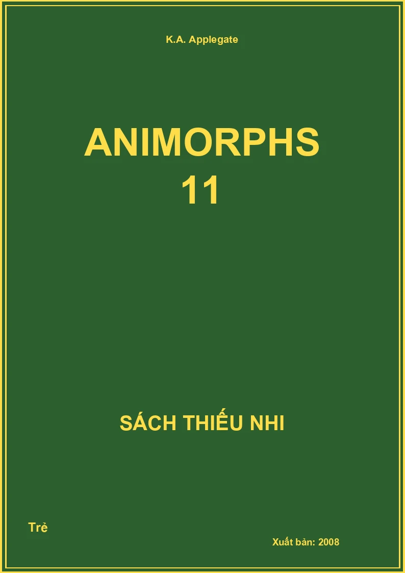 Animorphs 11