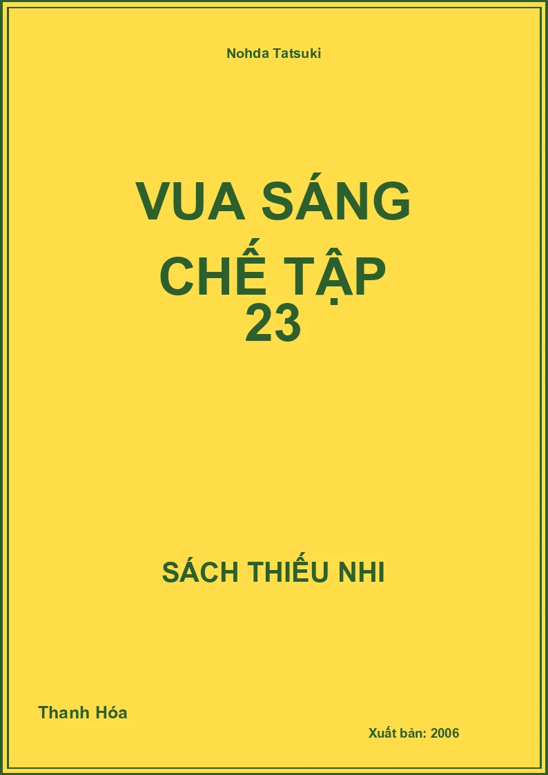 Vua Sáng Chế Tập 23