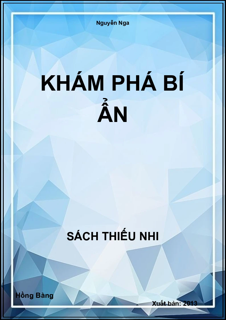 Khám Phá Bí Ẩn