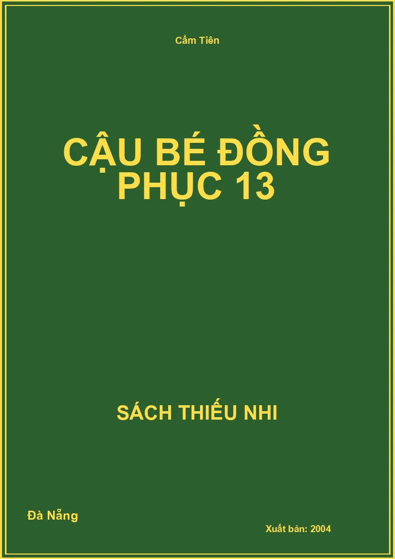 Cậu Bé Đồng Phục 13