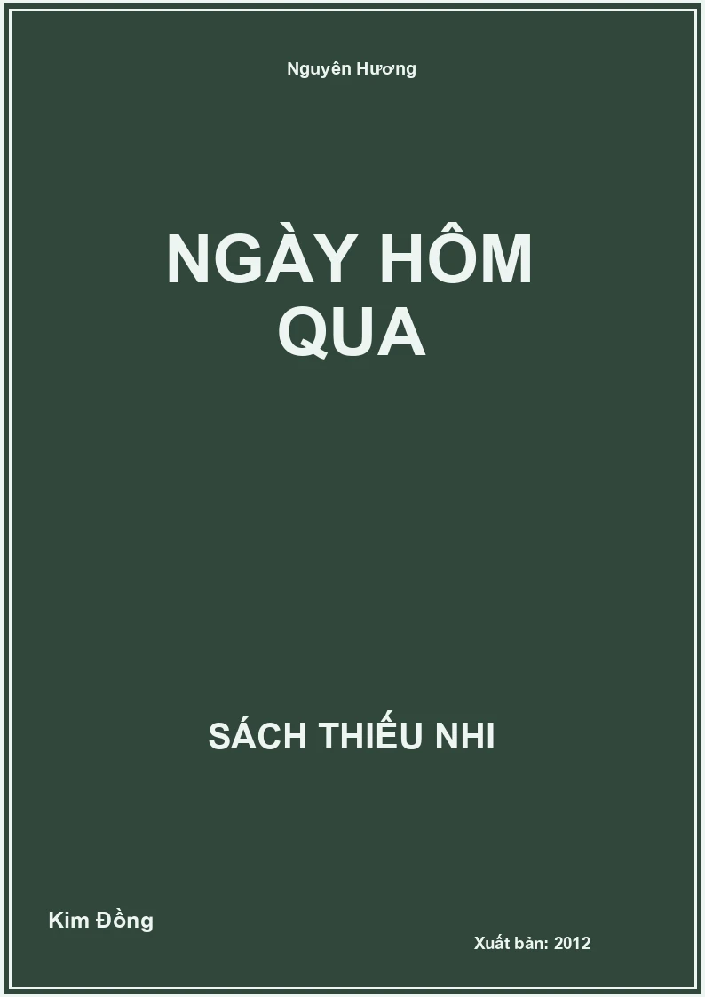 Ngày Hôm Qua