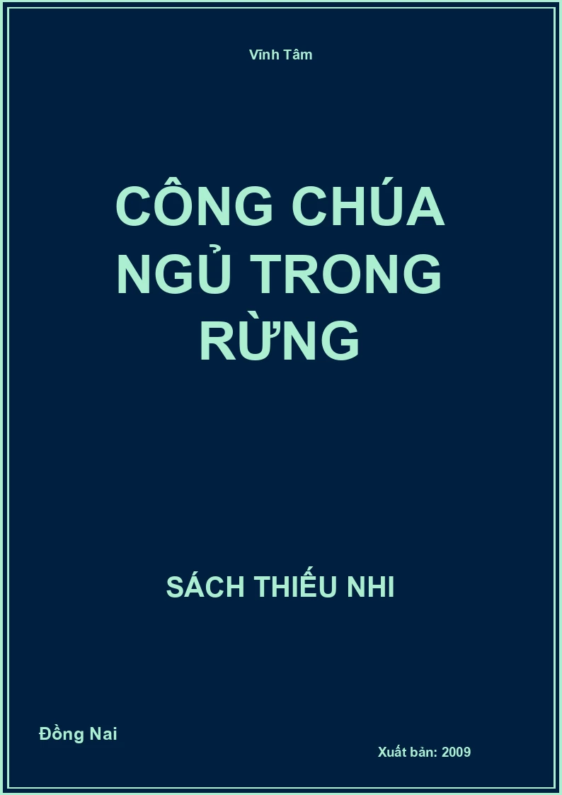Công Chúa Ngủ Trong Rừng
