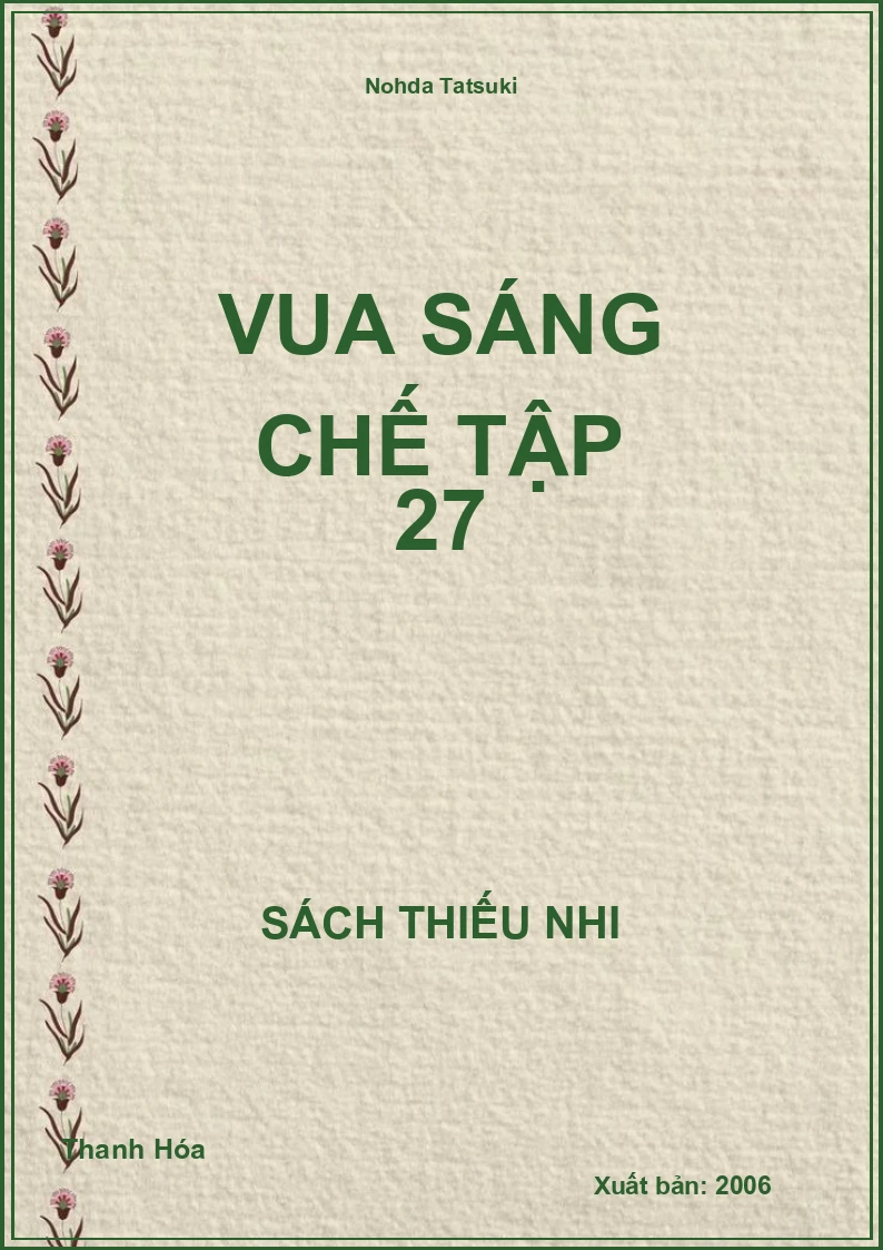 Vua Sáng Chế Tập 27