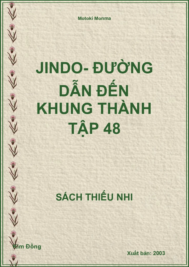 Jindo- đường dẫn đến khung thành tập 48
