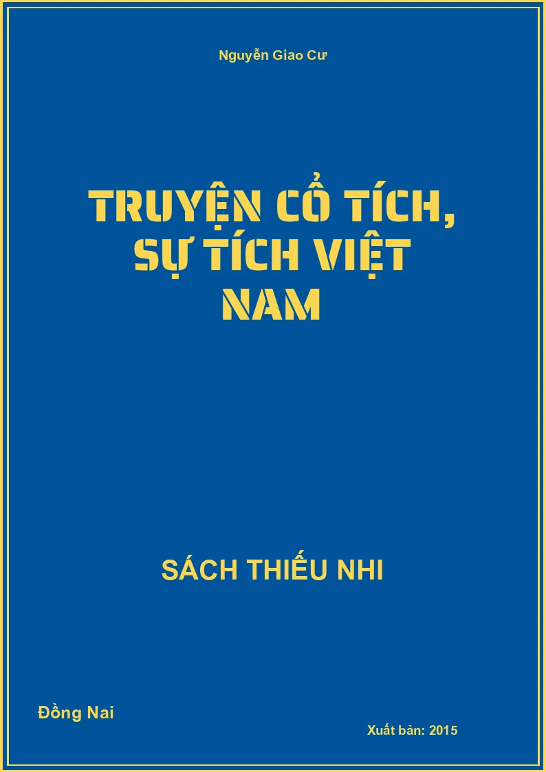 Truyện Cổ Tích, Sự Tích Việt Nam