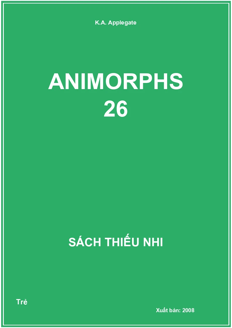 Animorphs 26