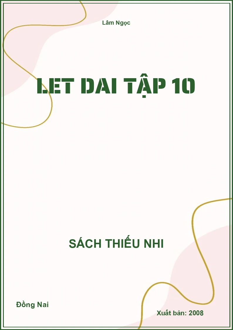 Let Dai Tập 10