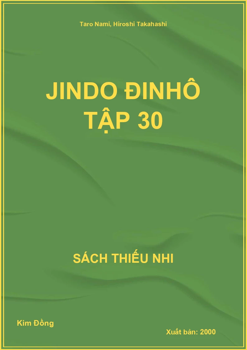 Jindo đinhô tập 30