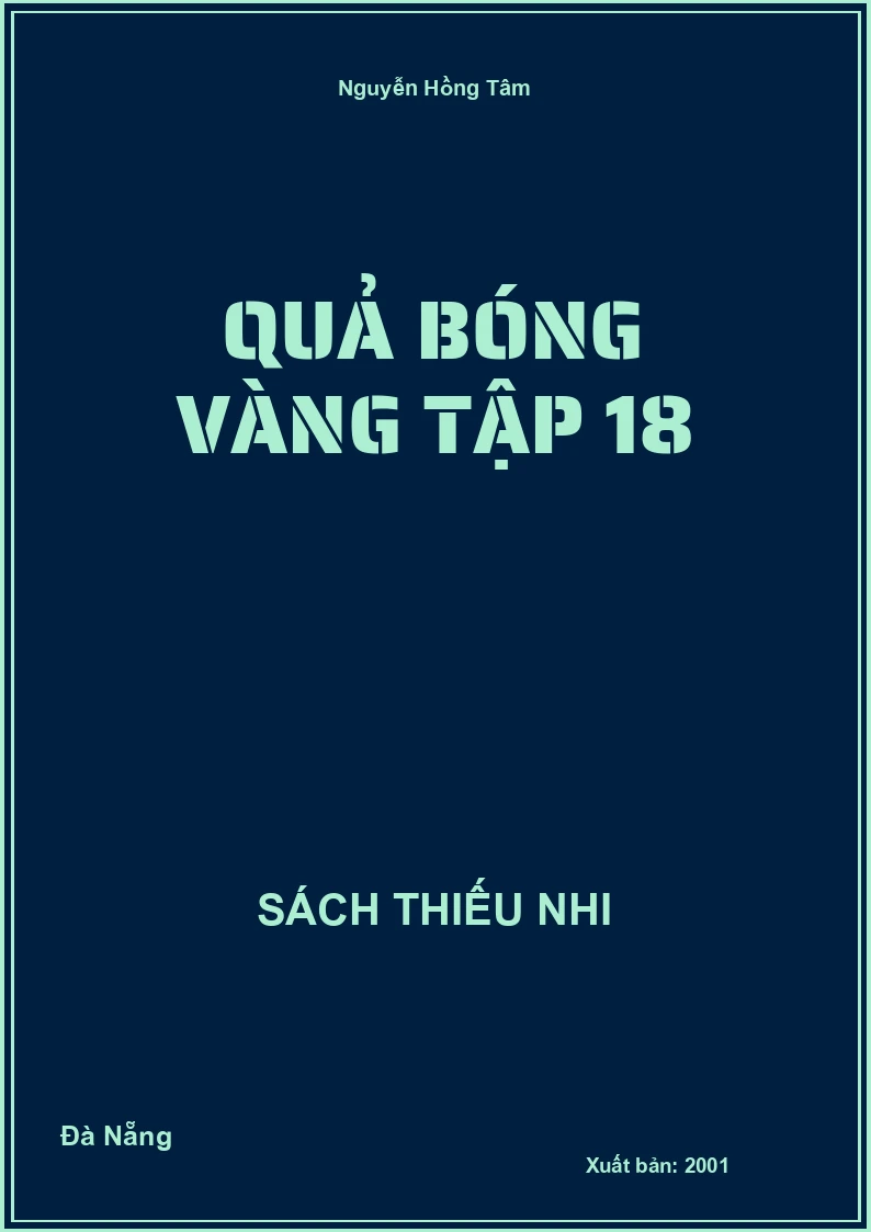 Quả Bóng Vàng Tập 18