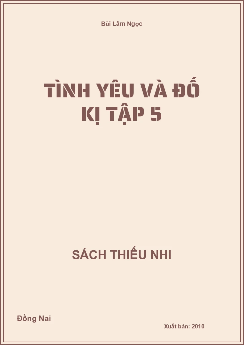Tình Yêu Và Đố Kị Tập 5