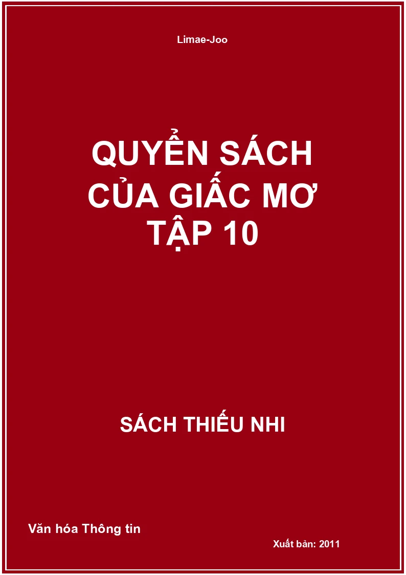Quyển Sách Của Giấc Mơ Tập 10