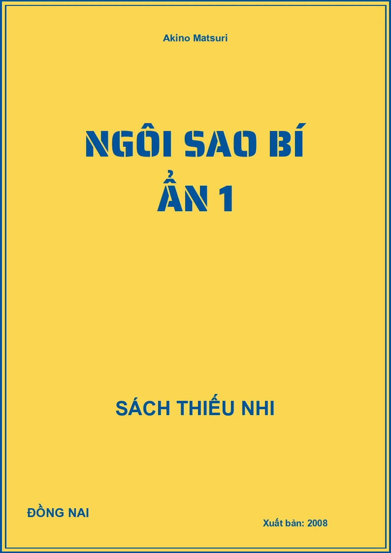 Ngôi Sao Bí Ẩn 1