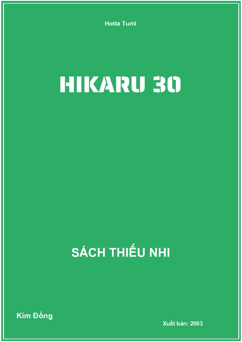 Hikaru 30